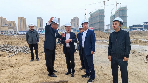 王晟到灵璧项目公司开展包保督导事情